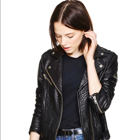 Stunning Mackage Rumor Leather Jacket - Picture 2 of 10